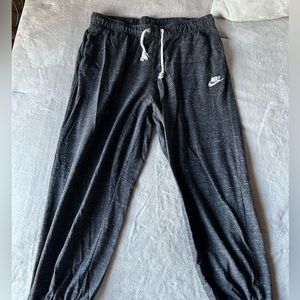Nike sweat pants retro style.